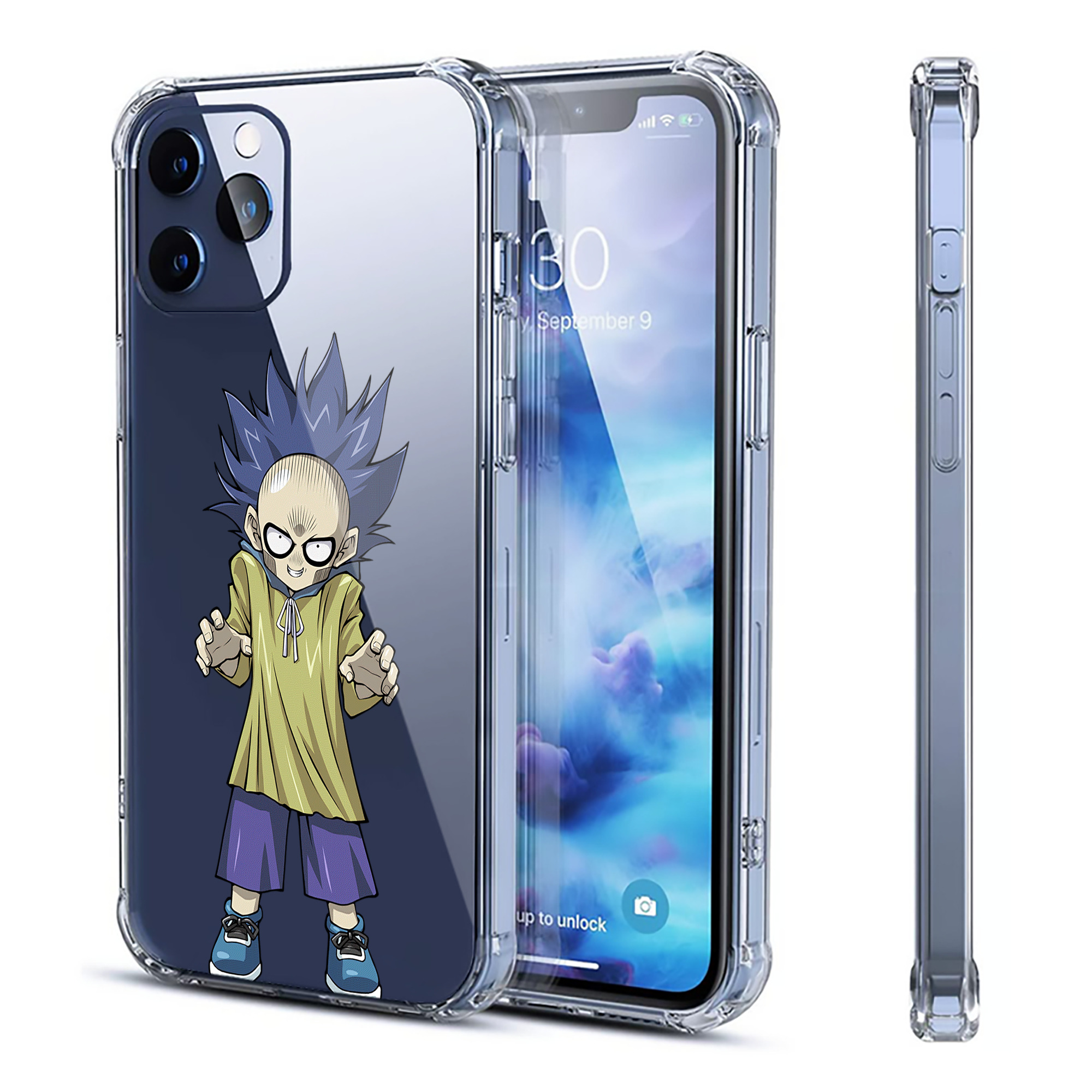 （画像用） 遊☆戯☆王 Yu-Gi-Oh! 【iPhone 12シリーズ対応】透明スマホケース（クリアソフトケース）